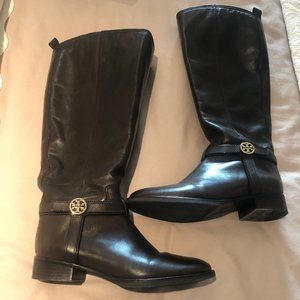 Tory Burch Brown Riding Boots